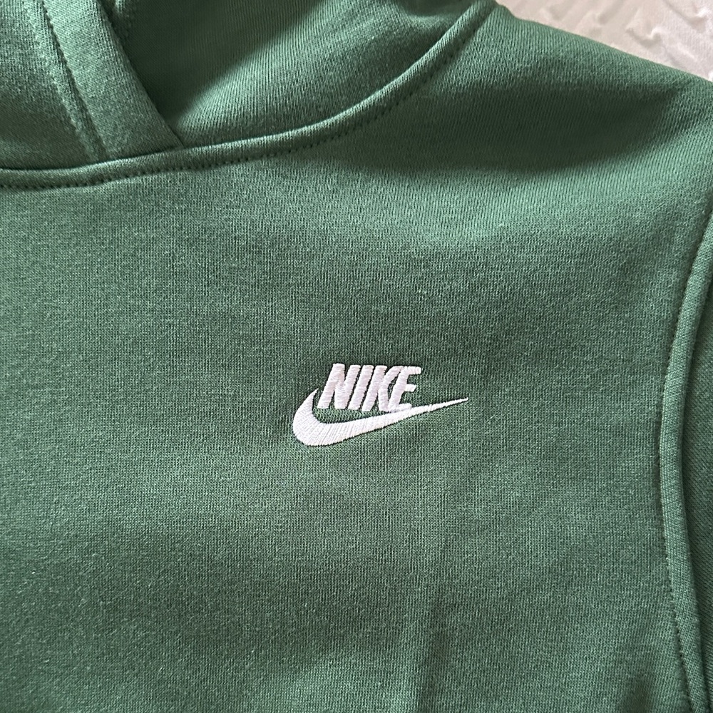 Nike Boy’s Forest Green Hoodie - Picture 2 of 6